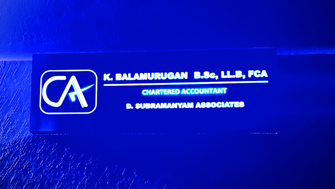 K.Balamurugan CA, Chartered Accountants