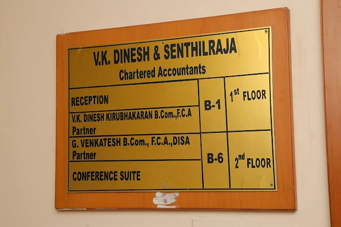 VK Dinesh & Senthilraja (VKDS), Chartered Accountants