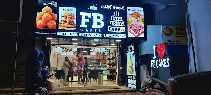 FB Cakes Thiruvanmiyur