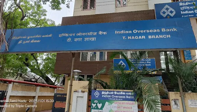 Indian Overseas Bank - Tnagar Branch